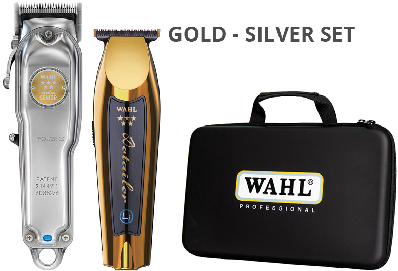 Wahl Cordless SET: Detailer + Senior + Hard Case