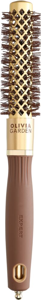 Olivia Garden Expert Blowout Shine Rundbürste Gold & Braun