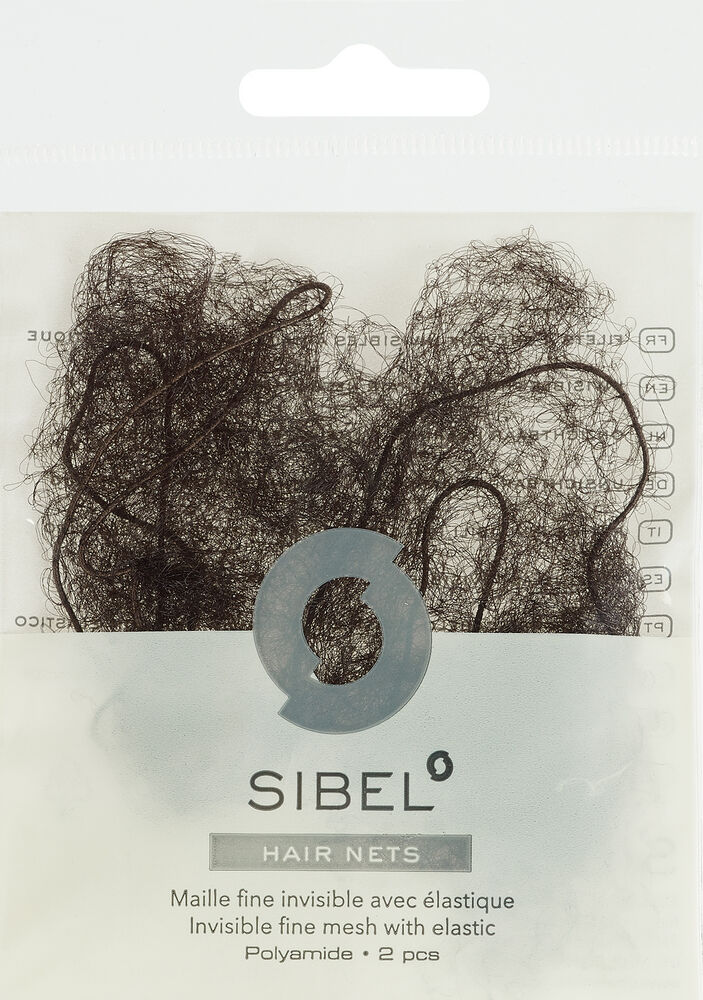 Sibel Haarnetze transparent Fine 2 Stück