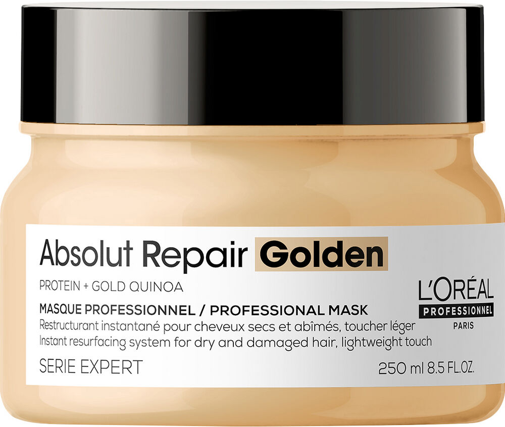 Serie Expert Absolut Repair Gold Golden Mask 250 ml + Schimmer