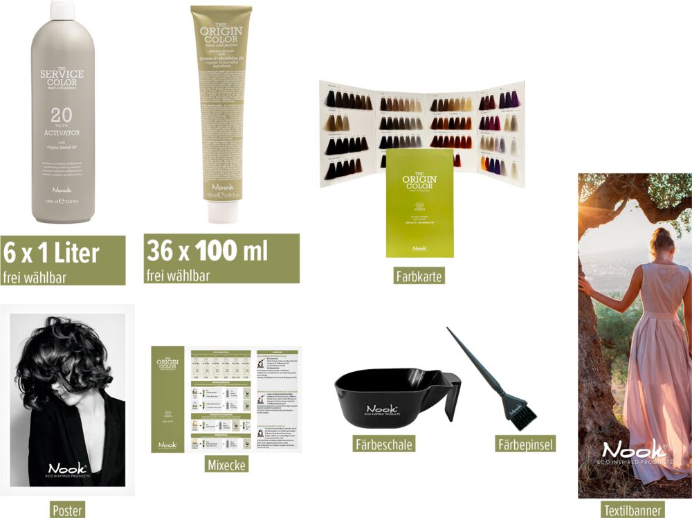 Nook The Origin Color Haarfarbe: Sets Nook The Origin Color Haarfarbe: Sets
