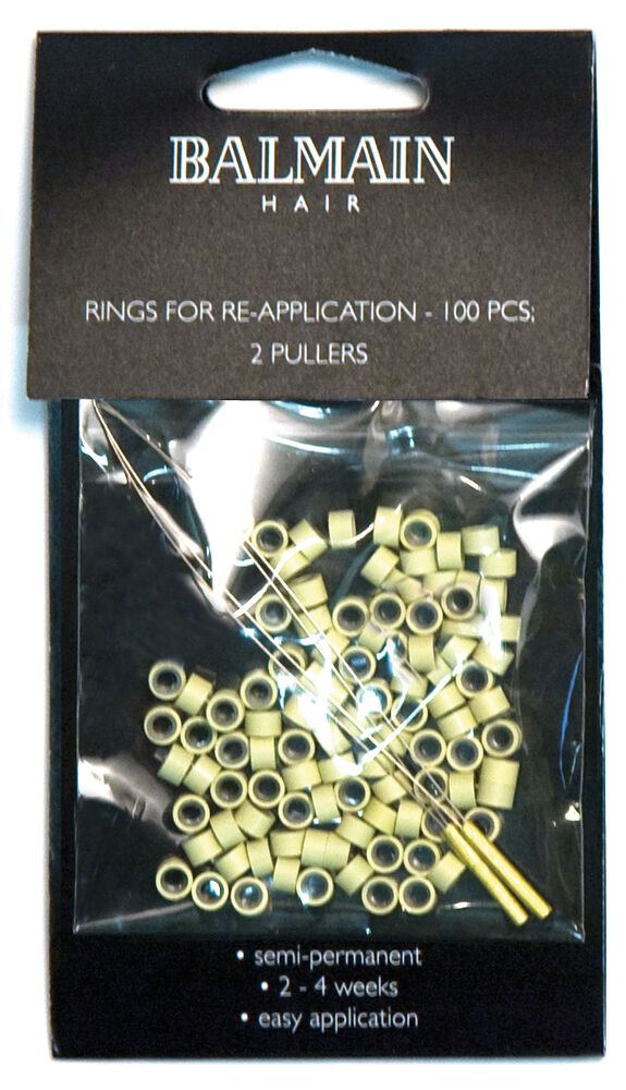 Soft Rings für Double Hair 100 Stück