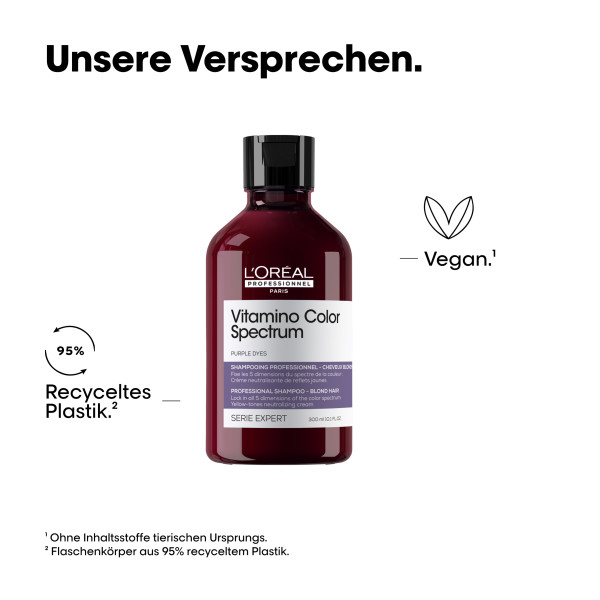 Loreal Vitamino Color Spectrum neutralisierendes Shampoo 300 ml (gegen unerwünschte Farbreflexe)
