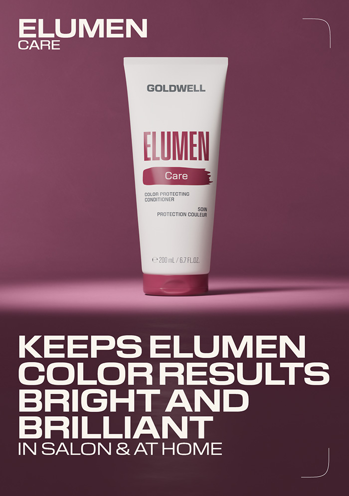 goldwell-elumen-care-conditioner-200-milliliter-werbemotiv-fuer-brillante-farbergebnisse