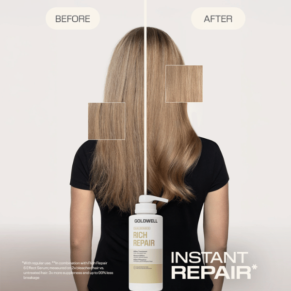 vorher-nachher-ergebnis-bei-blondem-haar-mit-goldwell-dualsenses-rich-repair-60-sekunden-kur