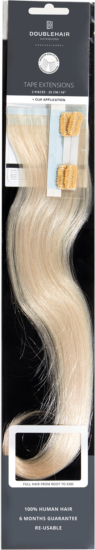 Tape Extensions + Clip Application 40cm Tape Extensions + Clip Application 40cm