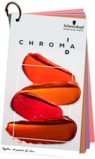 ChromaID gedruckte Farbkarte