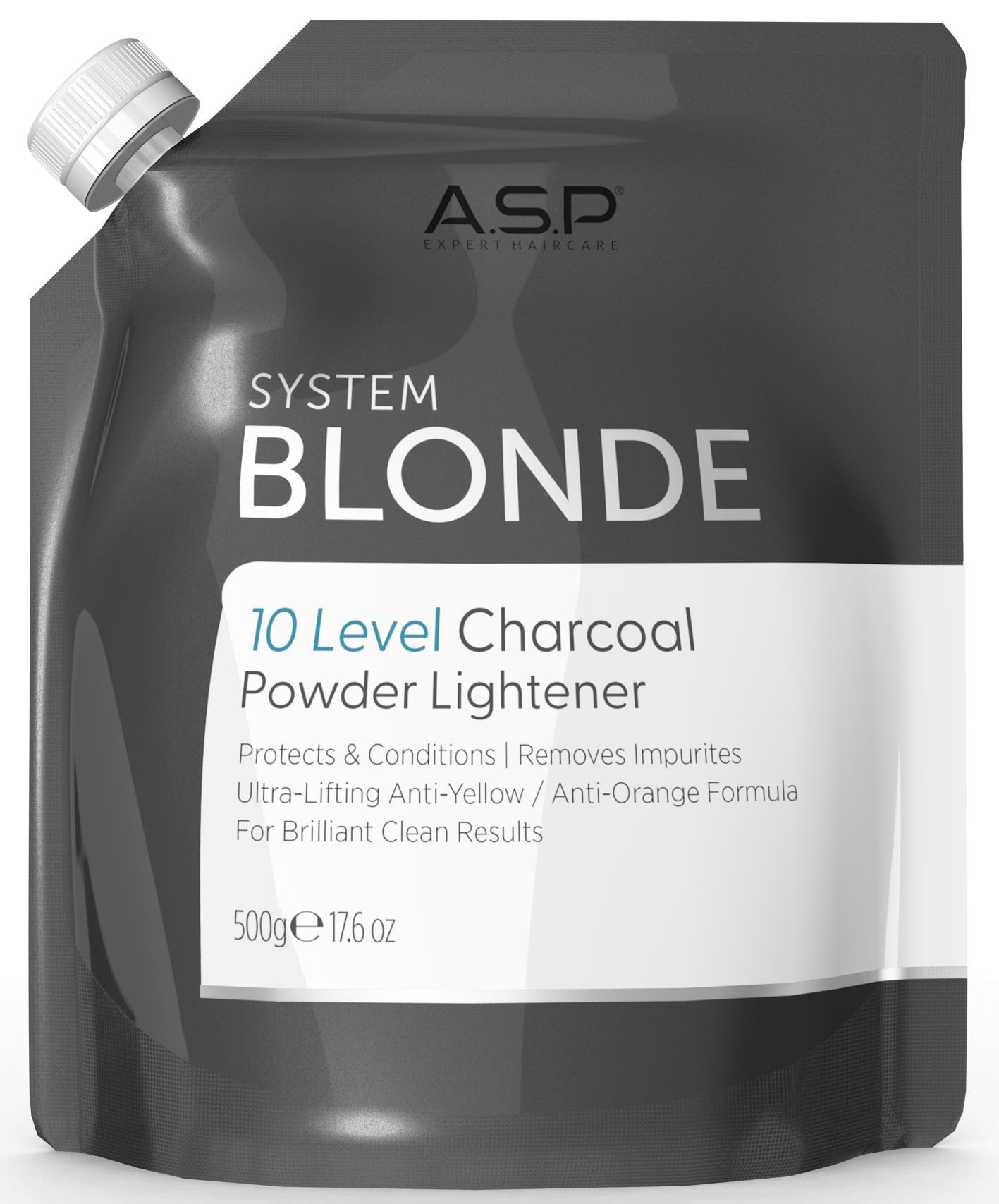 A.S.P System Blonde Charcoal Lightener 500g (Blondierung - 10 Töne) A.S.P System Blonde Charcoal Lightener 500g (Blondierung - 10 Töne)