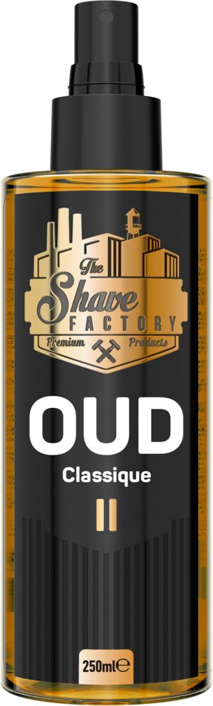 The Shave Factory After Shave Cologne Oud 250 ml (Frische nach der Rasur)
