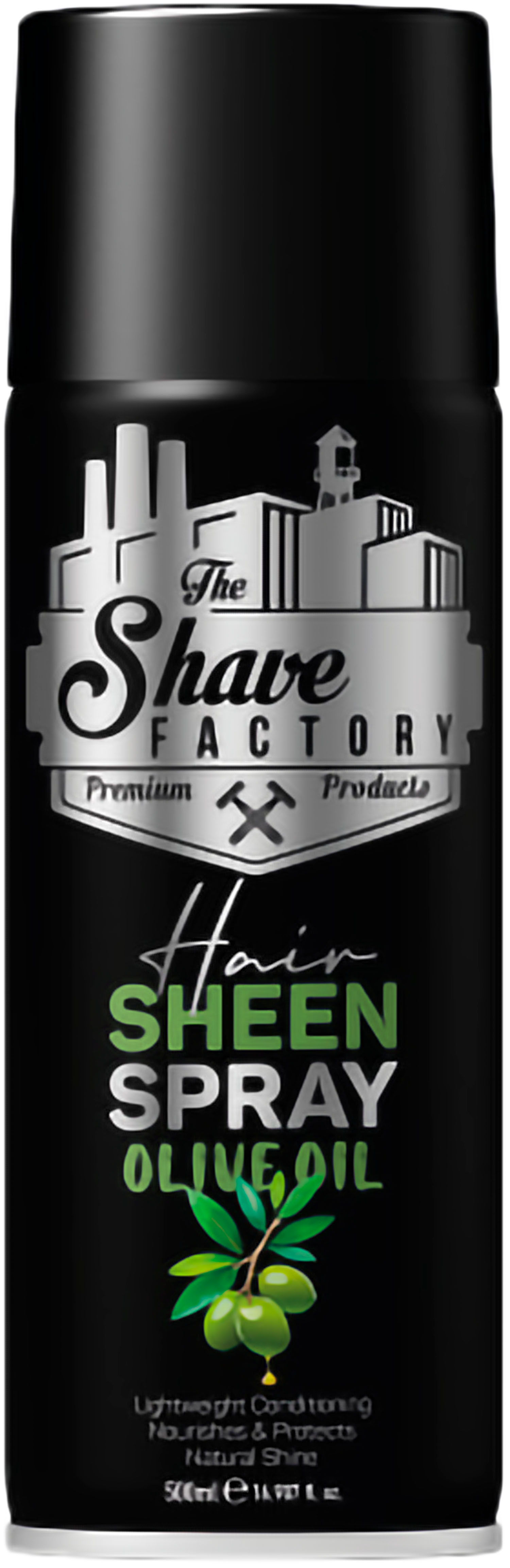The Shave Factory Hair Sheen Spray 500ml (Glanzspray mit Duft)