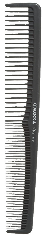 Efalock-Fine-401-Haarschneidekamm-anthrazit Efalock-Fine-401-Haarschneidekamm-anthrazit