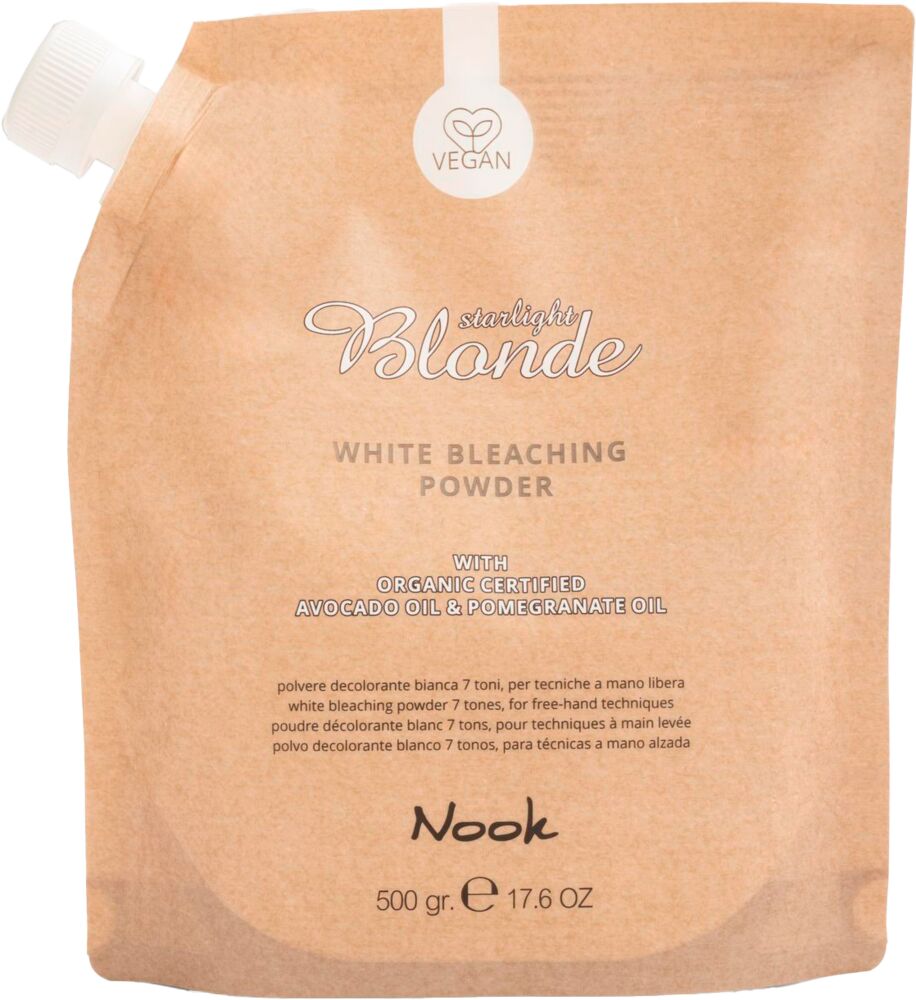 Nook Starlight Blondierung: white bleaching powder 500g Nook Starlight Blondierung: white bleaching powder 500g