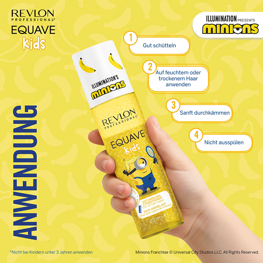 Revlon Equave Kids Minions Conditioner 200ml (Leave-in für Kinder)