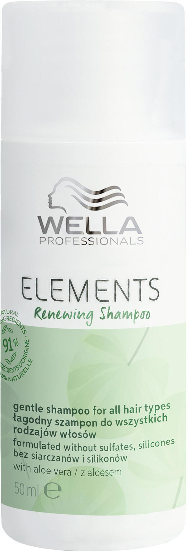 Wella Elements Renewing Shampoo für alle Haartypen (natürliche Inhaltsstoffe) 