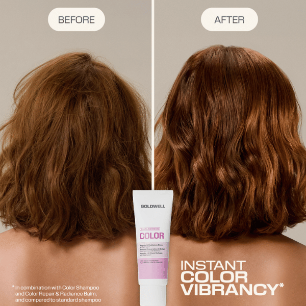 vorher-nachher-ergebnis-mit-goldwell-dualsenses-color-brilliance-balsam-bei-braunem-haar