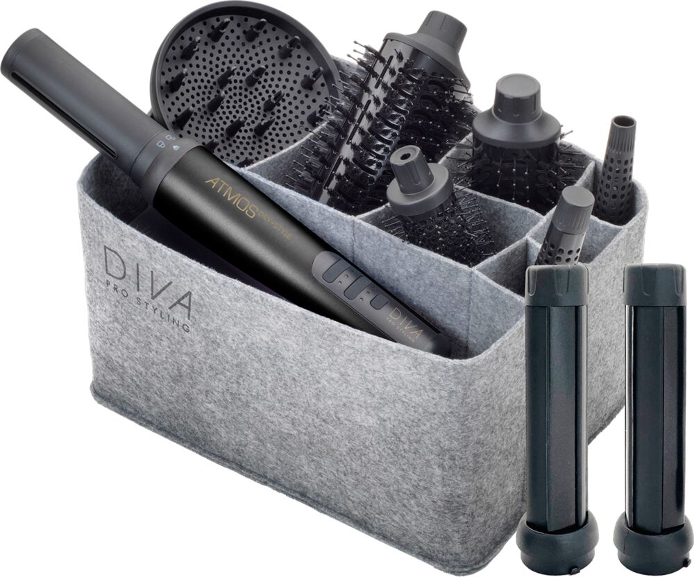 Diva Föhnbürste Dry+Style mit Auto Aircurl Aufsatz