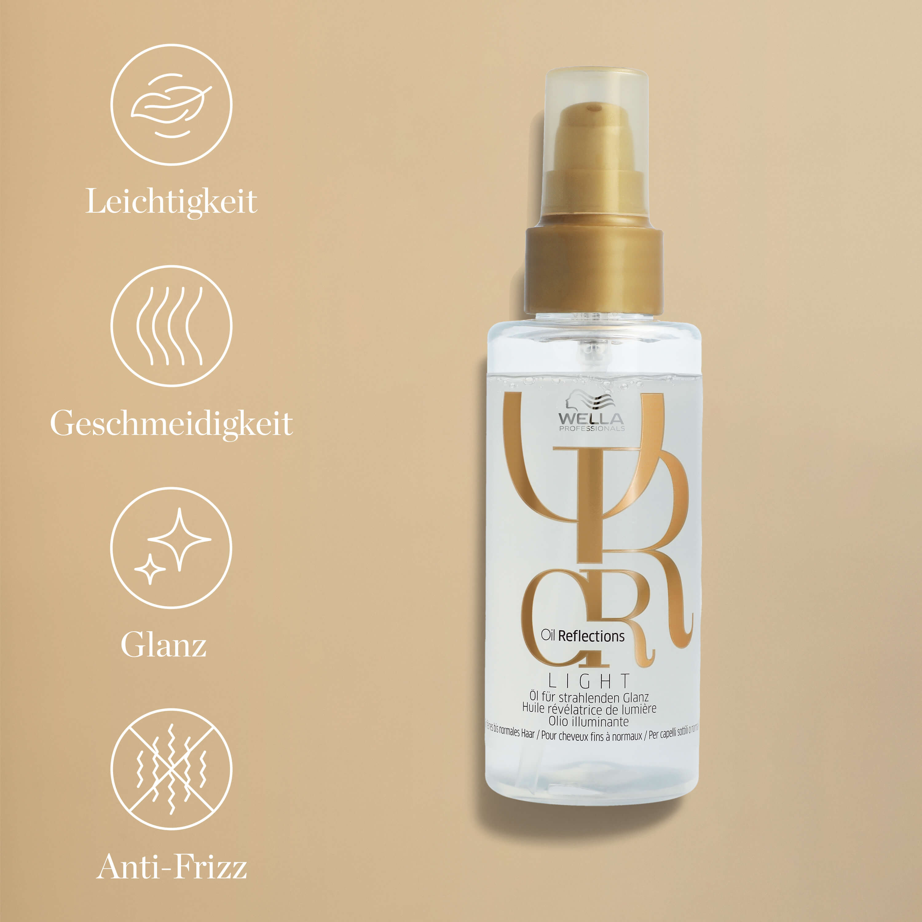 Wella Oil Reflections Light Oil (Haaröl für feines Haar)