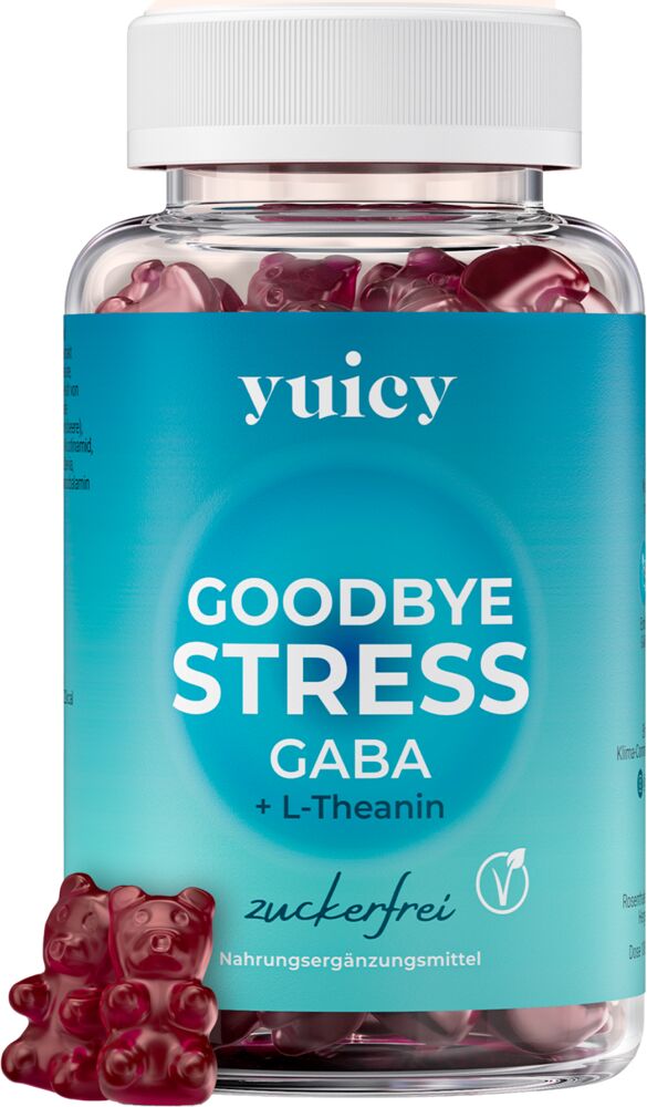 Yuicy Goodbye Stress Vitamingummies 60 Stück (für innere Ruhe)