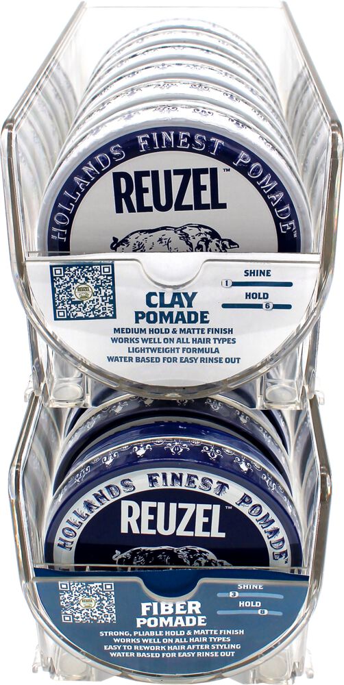 Reuzel Pomade Chute Display 2x unbest.