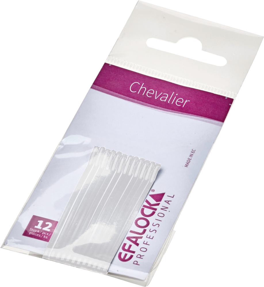 Chevalier Haarkl.5cm weiß12St