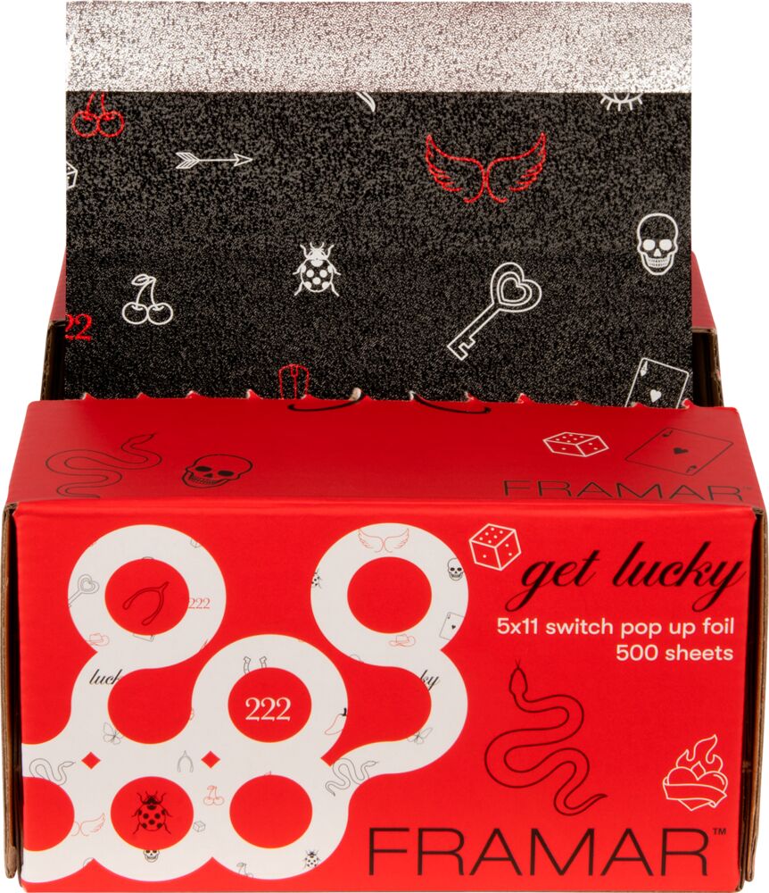 Framar Pop Up Foil Get Lucky 500 Blätter (Strähnenfolie)