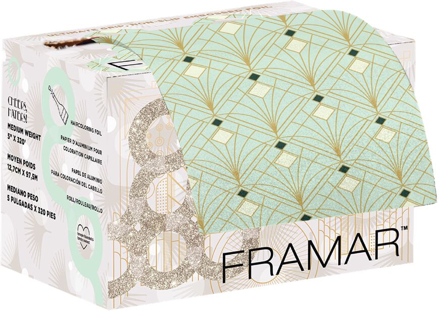 Framar Embossed Roll Cheers Hater 97 Meter (Alufolie)