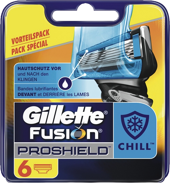 Gillette Proshield Chill Klingen 6er