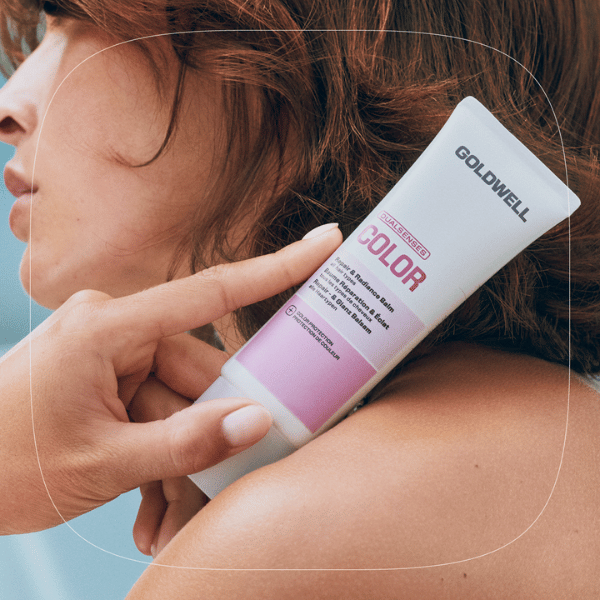 goldwell-dualsenses-color-brilliance-balsams-auf-coloriertem-braunem-haar
