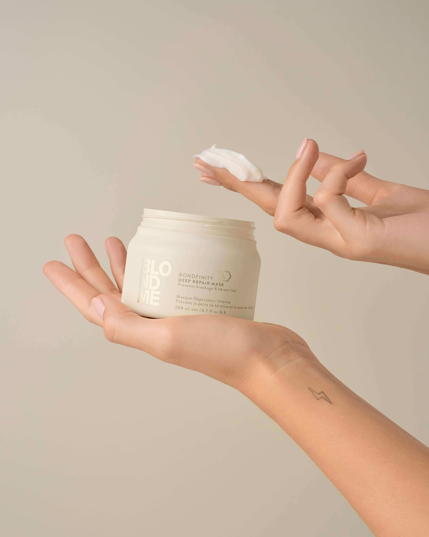 Blondme Bondfinity Deep Repair Mask (Tiefenpflege für blondes Haar)