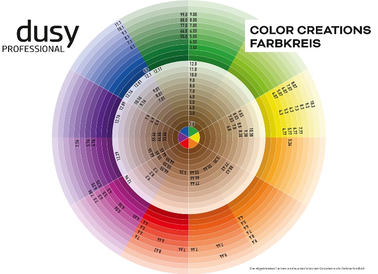 Dusy Color Creations gedr. Farbkreis