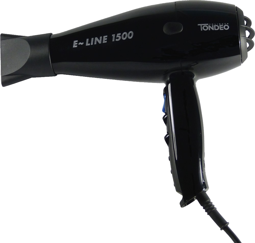 Tondeo E-Line 1500 Haartrockner schwarz