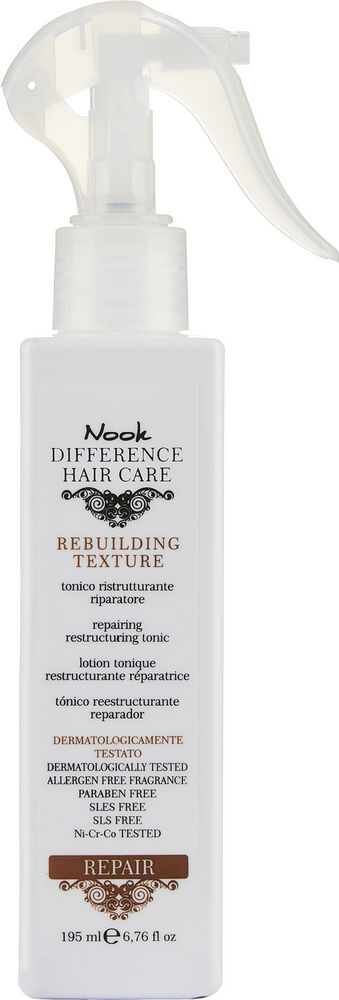 Nook Difference Hair Care Repair Rebuilding Texture Spray 195ml Nook Difference Hair Care Repair Rebuilding Texture Spray 195ml