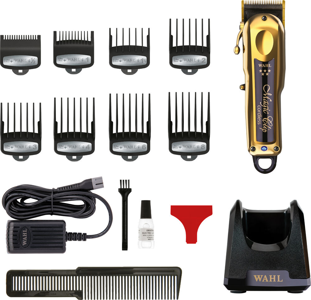 Wahl Haarschneidemaschine GOLD: Magic Clip Cordless + Detailer Trimmer
