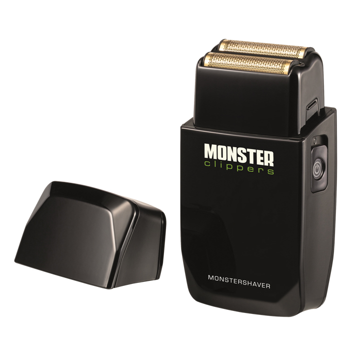 Monster Clippers Doppelfolienrasierer schwarz Monster Clippers Doppelfolienrasierer schwarz