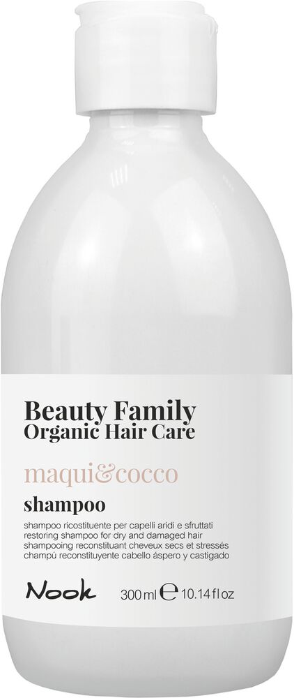 Nook Beauty Family Maqui-Beere & Kokosnuss Shampoo: für trockenes und geschädigtes Haar 