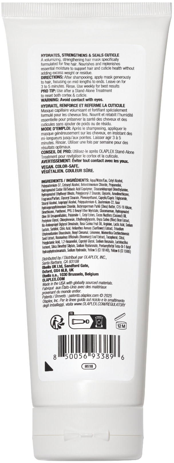 Olaplex Weightless Nourishing Mask 200ml für feines bis mittleres Haar
