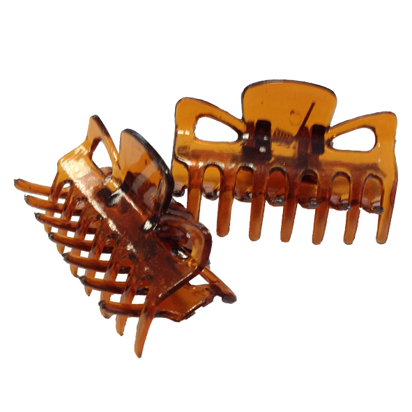 Claw Clips havanna 3,5cm 4er