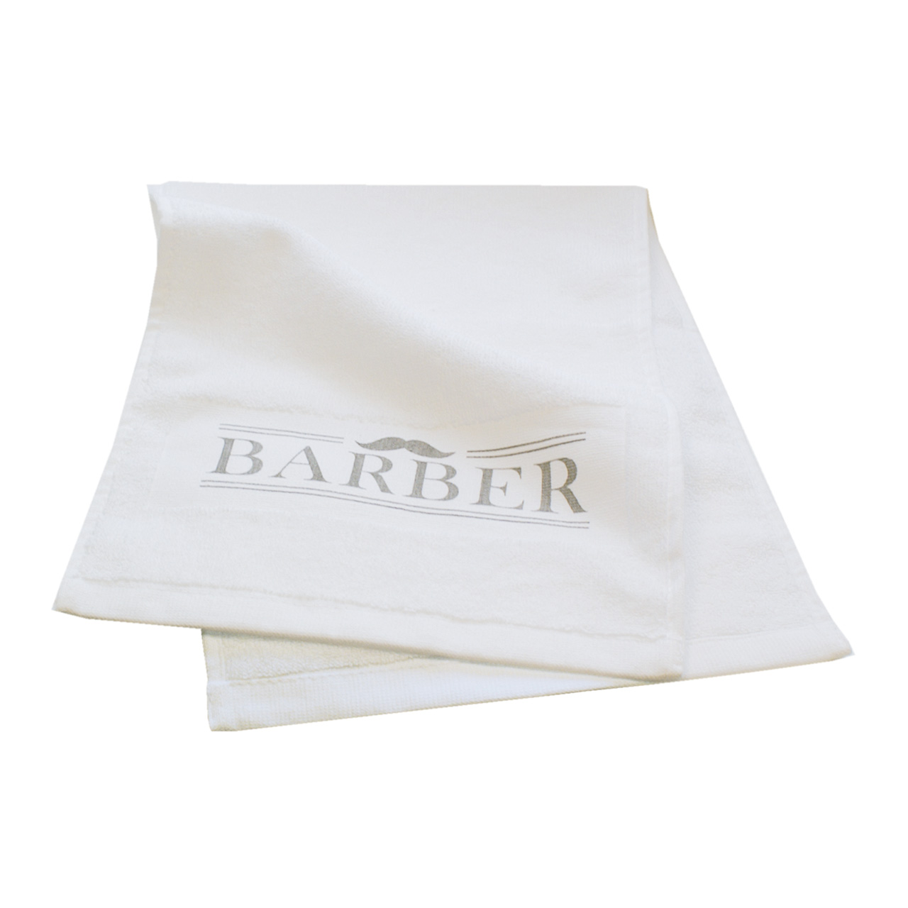 Trend Design Barber Towel Rasierhandtuch weiß