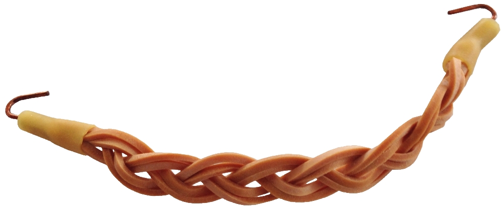 ARI Haarbinder braun dick 4St. ARI Haarbinder braun dick 4St.