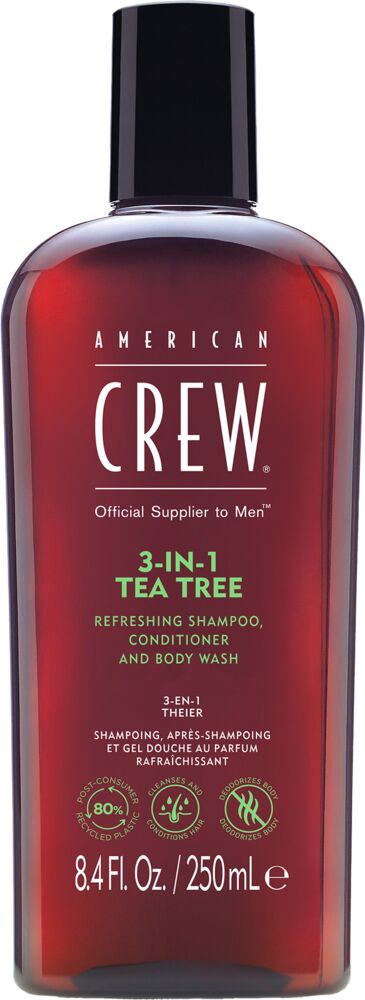 American Crew 3 in 1 Tea Tree Shampoo