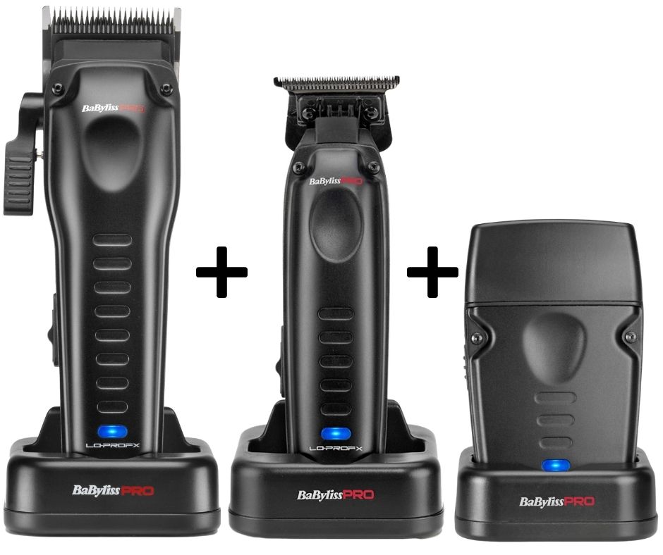 babylisspro-lo-profx-compact-clipper-trimmer-und-folienrasierer-set-mit-ladestationen-produktbild