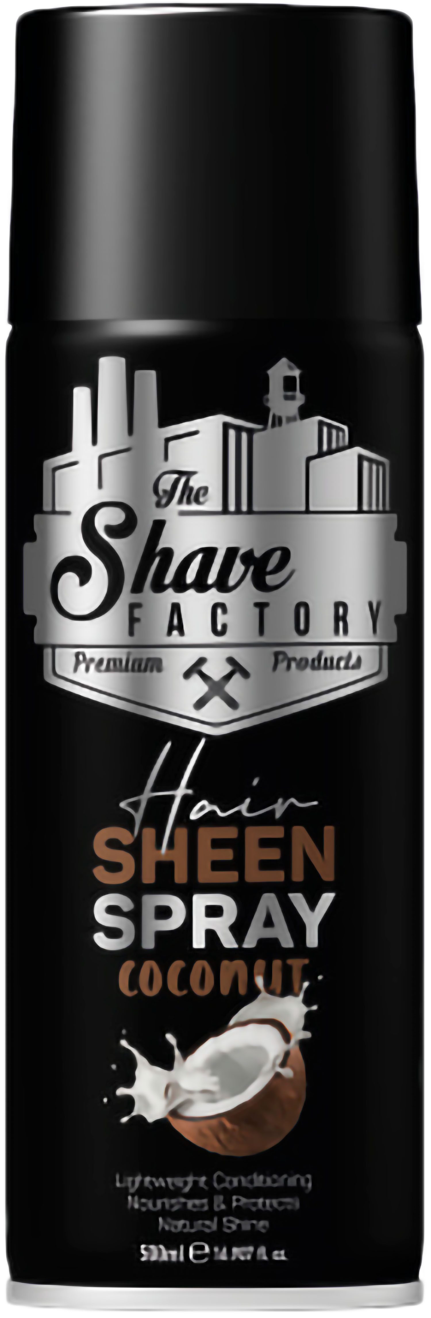 The Shave Factory Hair Sheen Spray 500ml (Glanzspray mit Duft)