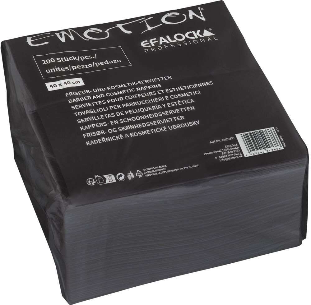 Efalock Emotion Servietten 40 x 40 - 200 Stück (2-lagig)
