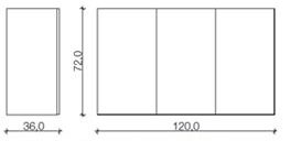 Hängeschrank 120cm Hängeschrank 120cm