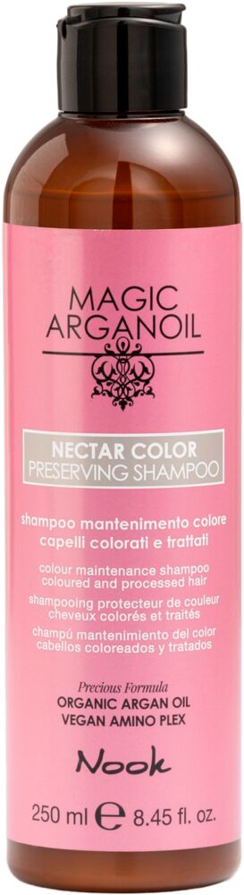 Nook Magic Arganoil Nectar Color Preserving Shampoo 250 ml fuer coloriertes und behandeltes haar nook-magic-arganoil-nectar-color-preserving-shampoo-250-ml