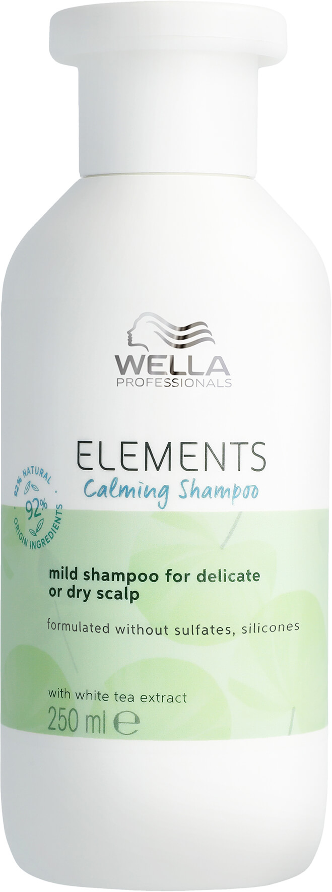 Wella Elements Calming Shampoo für empfindliche Kopfhaut (Natürliche Inhaltsstoffe)