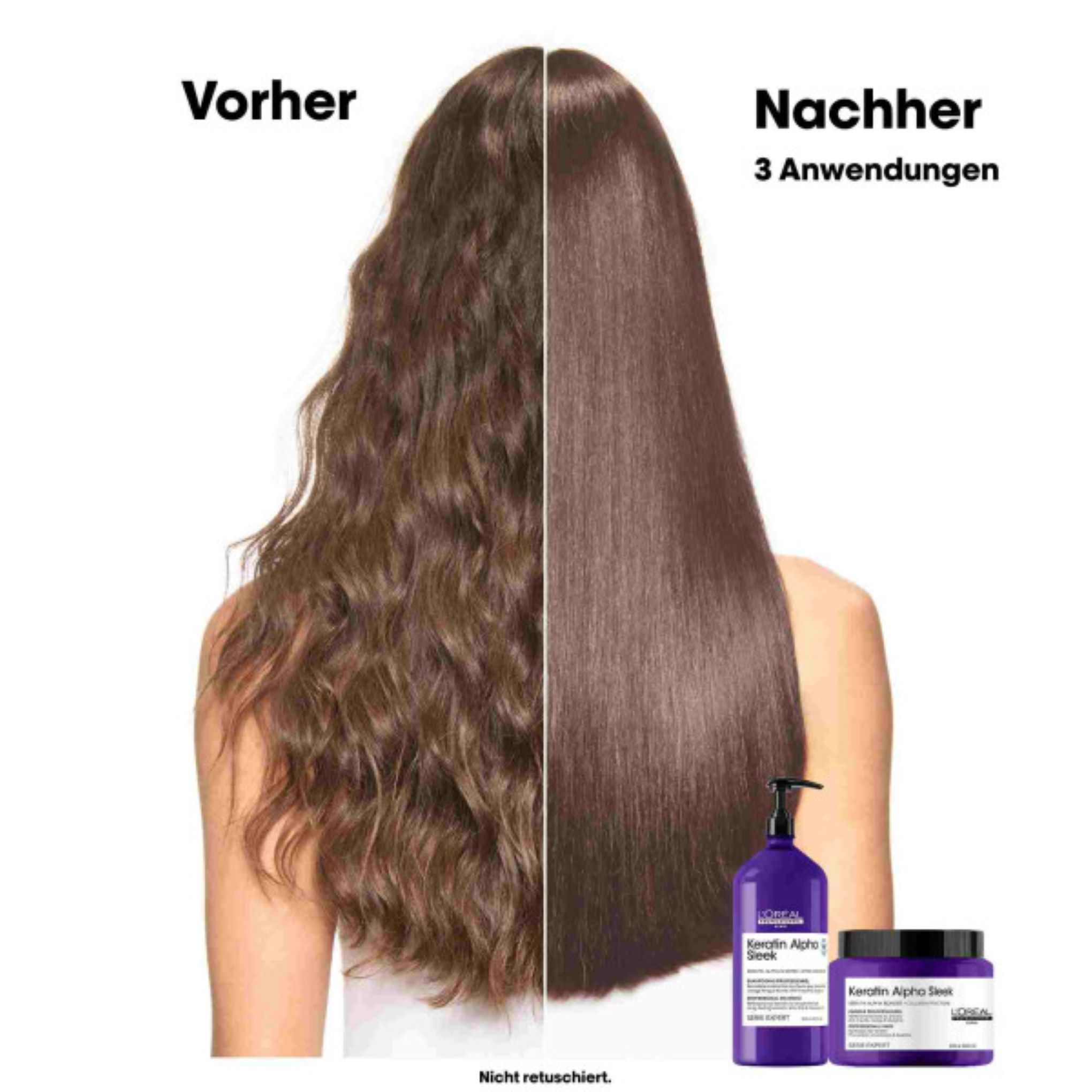 loreal-serie-expert-keratin-alpha-shampoo-und-maske-vorher-nachher-bild