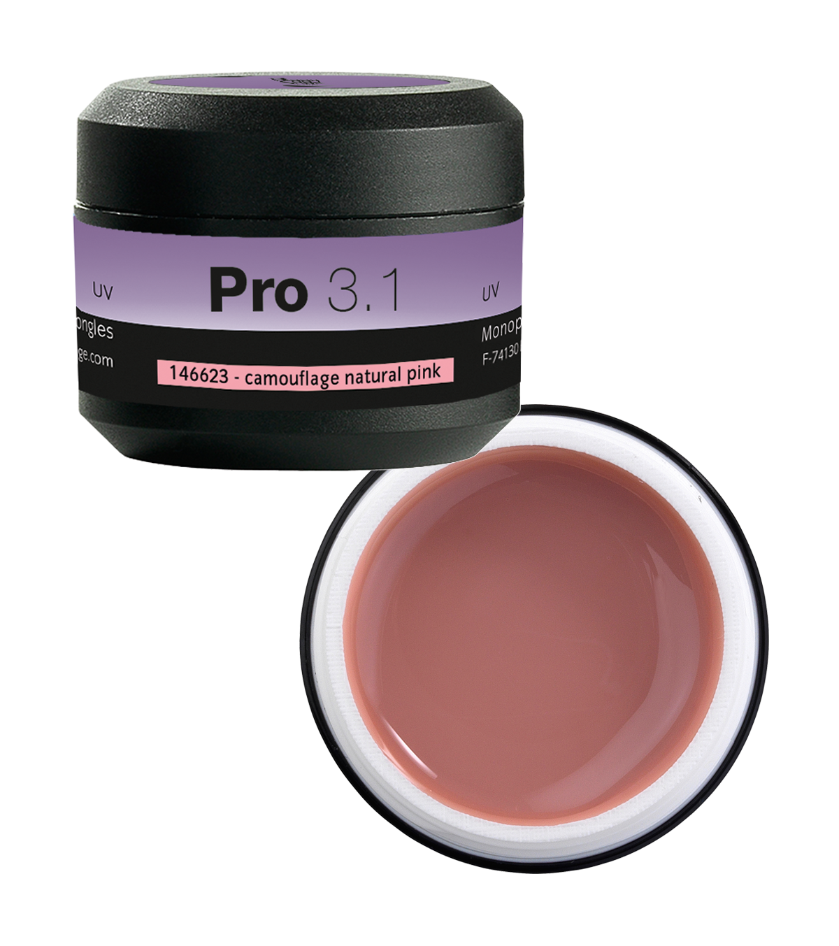 PS Pro 3.1 UV-Aufbaugel camouflage natural pink PS Pro 3.1 UV-Aufbaugel camouflage natural pink
