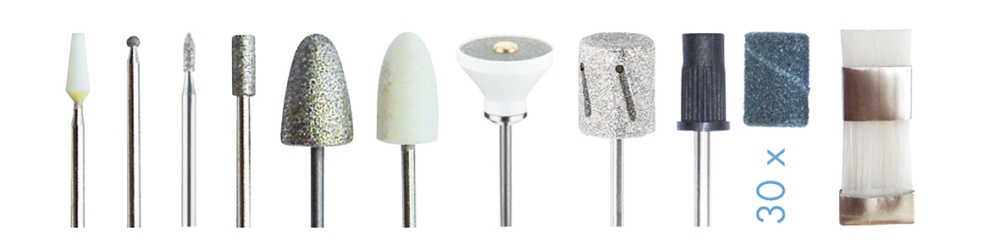 promed-the-file-625-deluxe-set-verschiedene-aufsaetze-der-elektrischen-nagelfeile