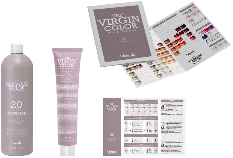 Nook The Virgin Color Haarfarbe ohne Ammoniak: Sets